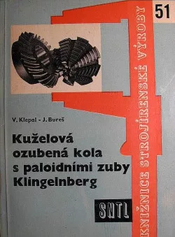 Kuželová ozubená kola s palidními zuby Klingelnberg