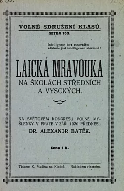 Laická mravouka na školách středních a vysokých
