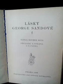 Lásky George Sandové