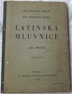 Latinská mluvnice pro střední školy I.