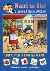Lenka, Filip a Brok na farmě - Obrázkové čtení se samolepkami