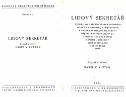 Lidový sekretář