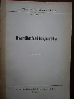 Lingvistické příručky: Kvantitativní lingvistika