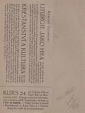 Liturgie jako hra, Křesťanství a kultura