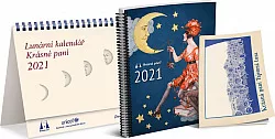 Lunární kalendář Krásné paní s publikací 2021