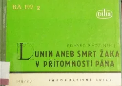 Lunin aneb Smrt Žaka v přítomnosti pána