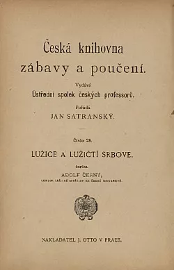 Lužice a Lužičtí Srbové