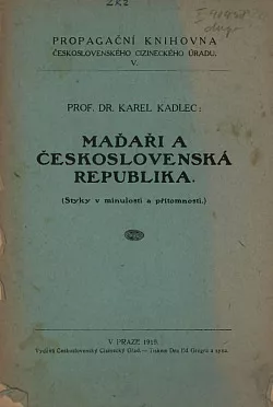 Maďaři a Československá republika