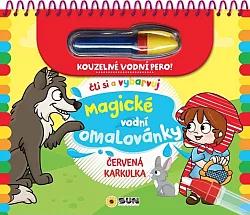 Červená karkulka - Čti a vybarvuj Magické vodní omalovánky