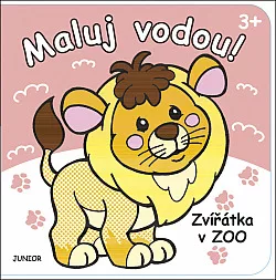 Maluj vodou! Zvířátka v ZOO