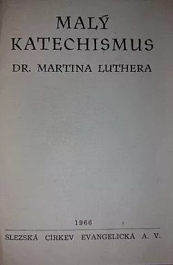 Malý katechismus Dr. Martina Luthera