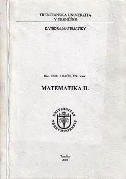 Matematika II.