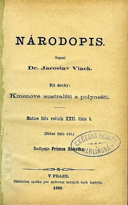 Kmenové australští a polynéští - Národopis (II. díl)