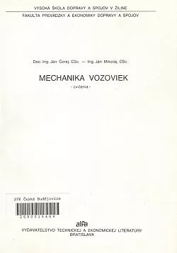 Mechanika vozoviek : cvičenia