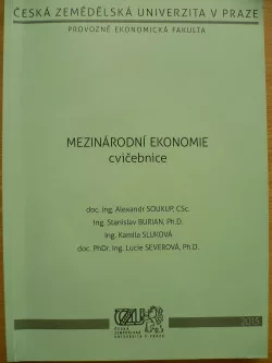 Mezinárodní ekonomie - cvičebnice 2015