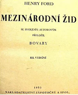 Mezinárodní Žid: Světový problém
