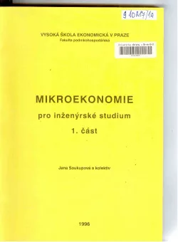 Mikroekonomie pro inženýrské studium
