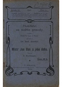 Mistr Jan Hus a jeho doba
