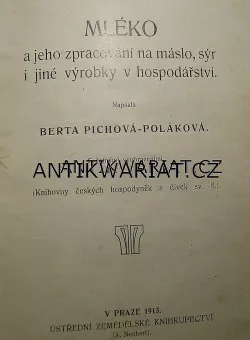 Mléko a jeho zpracování