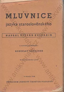 Mluvnice jazyka staroslověnského