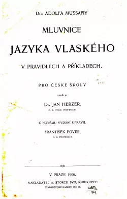Mluvnice jazyka vlaského