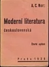 Moderní literatura československá