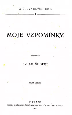 Moje vzpomínky