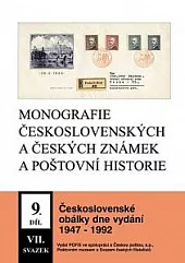 Monografie československých a českých známek a poštovní historie, 9. díl, svazek VII - Československé obálky dne vydání