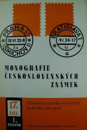 Monografie československých známek 17, díl I.-II.