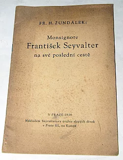 Monsignore František Seyvalter na své poslední cestě