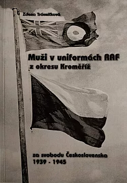 Muži v uniformách RAF z okresu Kroměříž