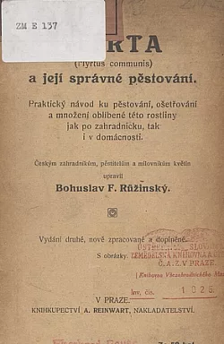 Myrta a její správné pěstování