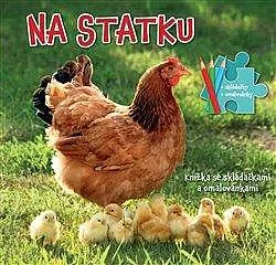 Na statku - Knížka se skládačkami a omalovánkami