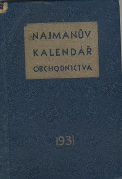 Najmanův kalendář obchodnictva 1931