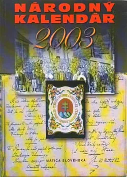 Národný kalendár 2003