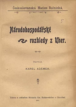 Národohospodářské rozhledy z Uher
