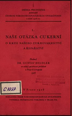 Naše otázka cukerní
