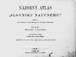 Názorný atlas ke Slovníku naučnému II. Díl Národo - a dějepis