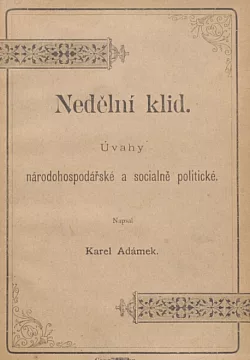 Nedělní úvahy