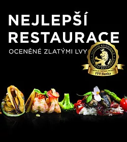 Nejlepší restaurace oceněné zlatými lvy 2018