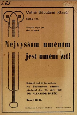 Nejvyšším uměním jest umění žít