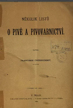 Několik listů o pivě a pivovarnictví