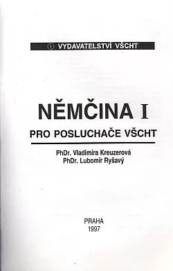 Němčina I. pro posluchače VŠCHT