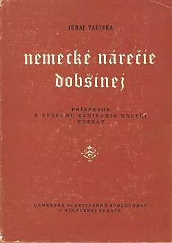 Nemecké nárečie Dobšinej