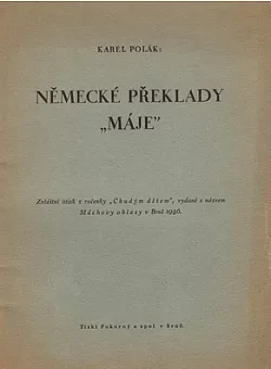 Německé překlady Máje