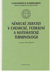 Německé zkratky v chemické, fyzikální a matematické terminologii