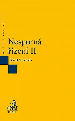 Nesporná řízení II