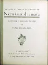 Neznámá dramata