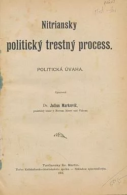 Nitriansky politický trestný proces
