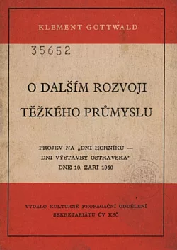 O dalším rozvoji těžkého průmyslu